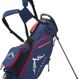GoHimal 14-Way Golf Stand Bag, Golf Bag with Stand - Lightweight & Durable Golf Club Bag for Men & Women - Color: Dark Blue