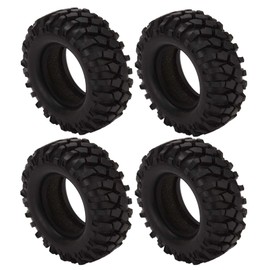 KEEDA 1.9 inch Rubber Tires Wheel Tyres for 1:10 RC Rock Crawler Car Axial SCX10 RC4WD D90 D110 TF2 Traxxas TRX4 (A)