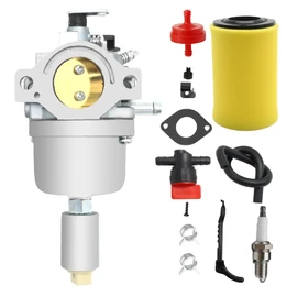 JUUDDENPARTS YT3000 Carburetor Kit for Craftsman LT2000 YTS3000 DYT4000 GS3500 917.288525 21Hp Yard Tractor with Air Filter Fuel Filter Spark Plug