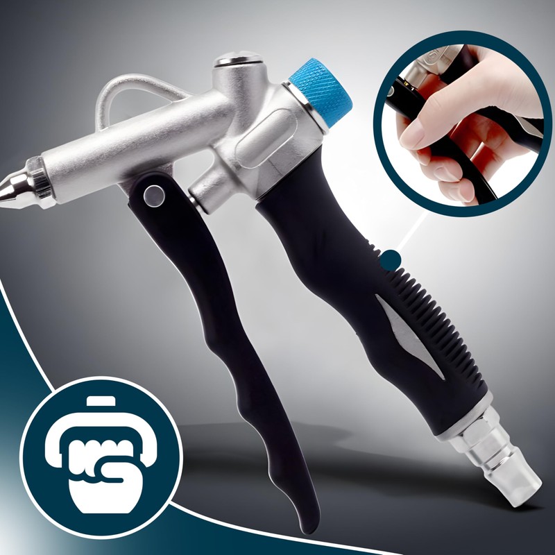 Retoo Air Flow Control Blow Gun 110mm Compressed Air Gun