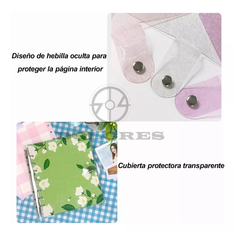 Dolores Carpeta Anilla Cuaderno Photocard Álbumes Recorte 3/5/7 Inch