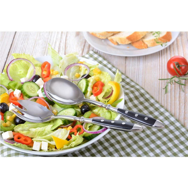 GRÄWE® Salatbesteck 2-TLG. Serie NÜRNBERG, geschmiedet