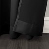 Sun Zero Becca Energy Efficient Grommet Curtain Panel, 40" x