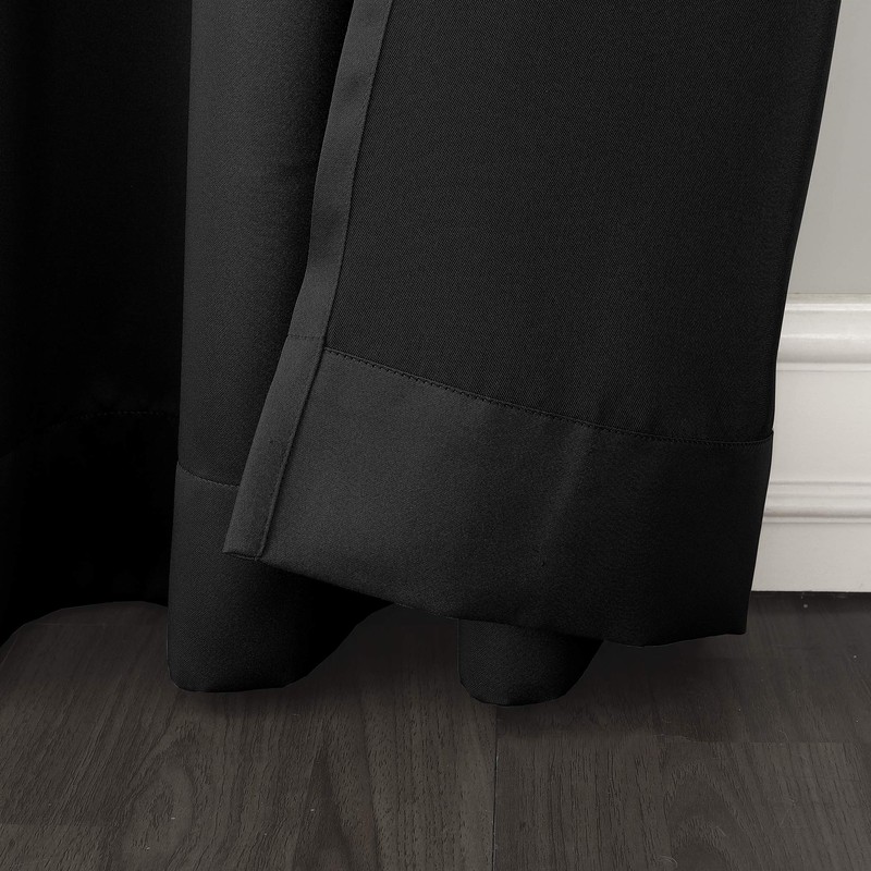 Sun Zero Becca Energy Efficient Grommet Curtain Panel, 40" x