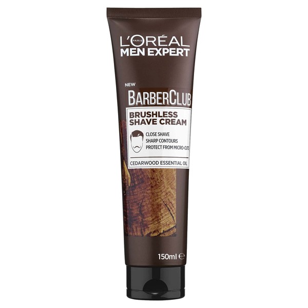 L'Oreal Men Expert Barber Club Protecting Precision Shave Down and Shape Cream 150ml