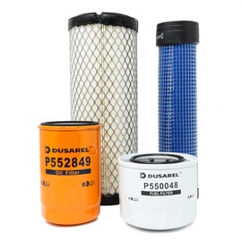 Filter Kit Compatible with John-Deere 35D 27D Excavator with Yanmar 3T NV88-BNHB Engines