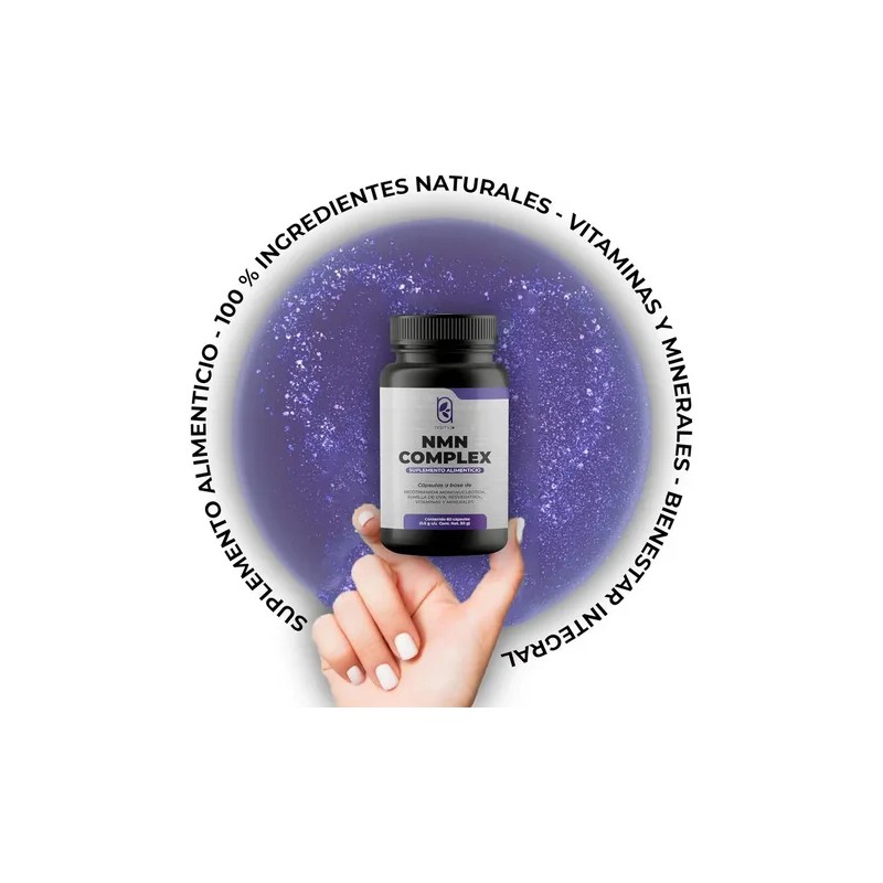 Nmn Complex Naima Plus Suplemento Nicotinamida Mononucleótido Resveratrol