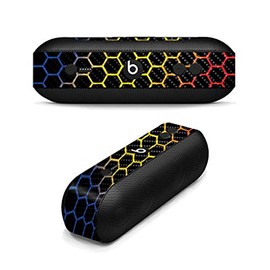 MightySkins Carbon Fiber Skin for Beats by Dr. Dre Pill Plus - Dead Eyes Pool | Protective, Durable Textured Carbon Fiber Finish | Easy to Apply, Remove, and Change Styles | Made in The USA