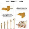 XhjzgcTech 16-Set Crib Screws Replacement Kit,Bolts & Barrel Nuts &