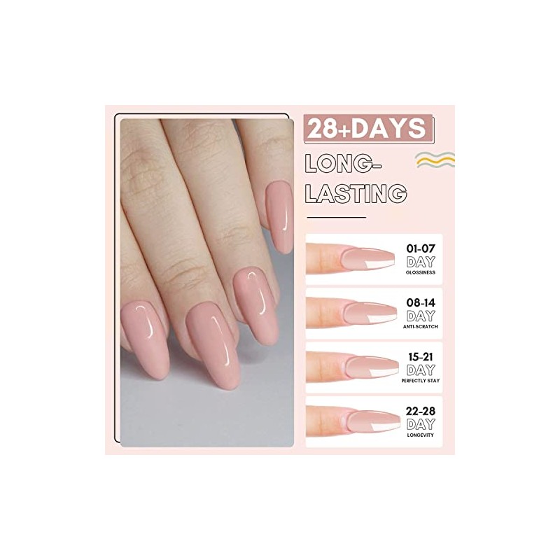 MAKARTT Juego de Gel Constructor para Extensiones de Uñas Poly