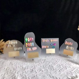네일 네일아트 아트보드판 아크릴판 디스플레이 네일팁 패디큐어 패 마리셀러 [구름형] Nail Nail Art Art Board Acrylic Board Display Nail Tips Pedicure P Mariceller [Cloud Shape]