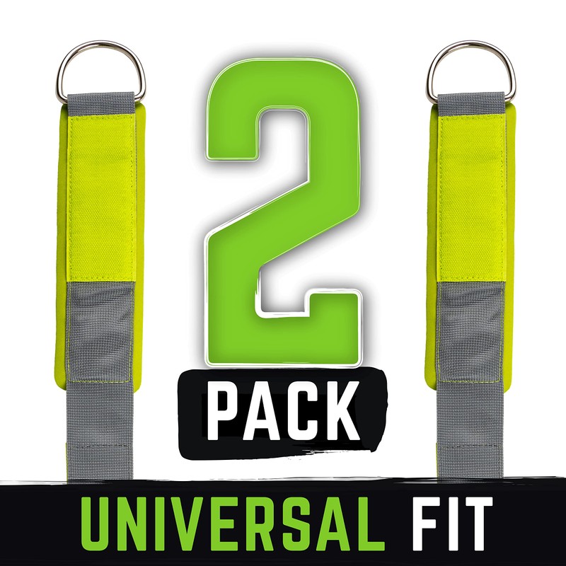 Gradient Fitness Ankle Straps (2 Pack) | Ankle Strap for