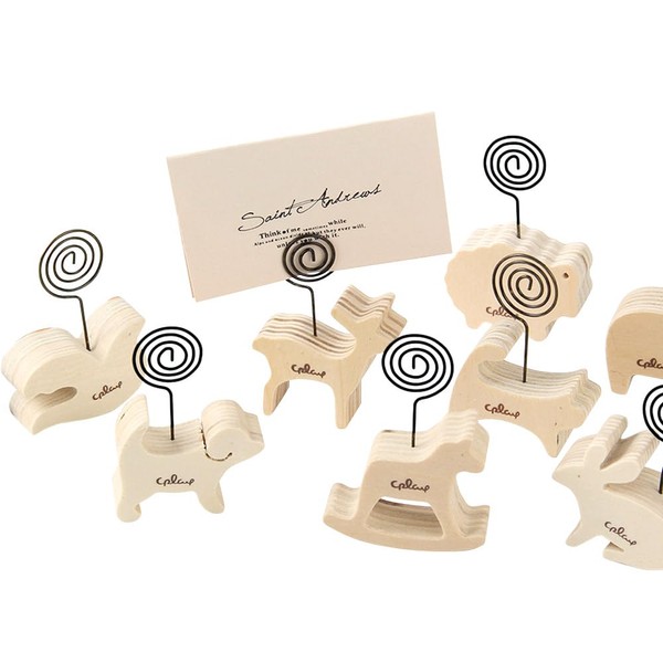 moin moin 2406mh0 Memo Clip Memo Holder Memo Stand Wood