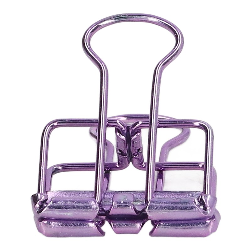 80 Pcs Binder Clips 19mm Powerful Clamping Force Durable Metal