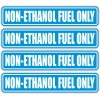Unbranded/Generic (4) NON ETHANOL FUEL ONLY Vinyl Stickers ~ Gas