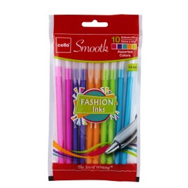 Cello Smooth Stick Pen, Fashion Colors ($1.25 Per Pack)