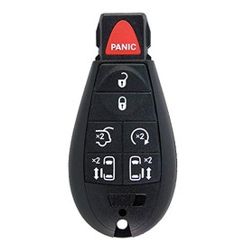 7-button Replacement Fobik Remote and Insert Key for CHRYSLER DODGE Van with FCC ID M3N5WY783X or IYZ-C01C Only