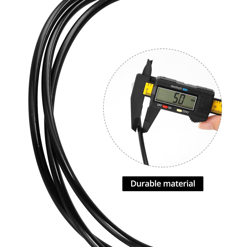 QWORK® 1.5 Meters Fitness Steel Cable Pulley Cable, Cable Machine