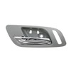 TRQ Front Inner Inside Interior Door Handle Titanium & Chrome