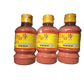 Miguelito Polvo Chamoy, Powder Mexican Candy, 250g Per Bottle (Pack of 3)