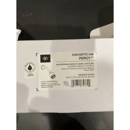 DXV  Showerhead Arm And Flange Low Flow Brushed Nickel D3510577C144 E9