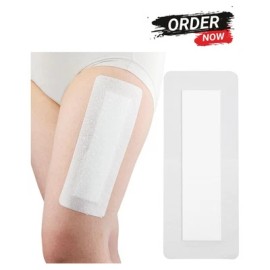 Unbranded 20 Pcs Extra Long Adhesive Island Dressing 4"x14" Bandage Bordered Gauze Pads...