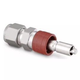 Swagelok 2 Pack - Swagelok SS-QC8-D-810 QUICK CONNECT STEM W/VALVE 1.5 Cv 1/2 in. Fitting