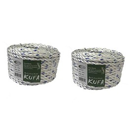 2-Pack of KUFA Sports 5/16" x 100' Non-Lead Sinking Line, for Crab Trap, Lobster Trap,Prawn Trap (CL-1X2)