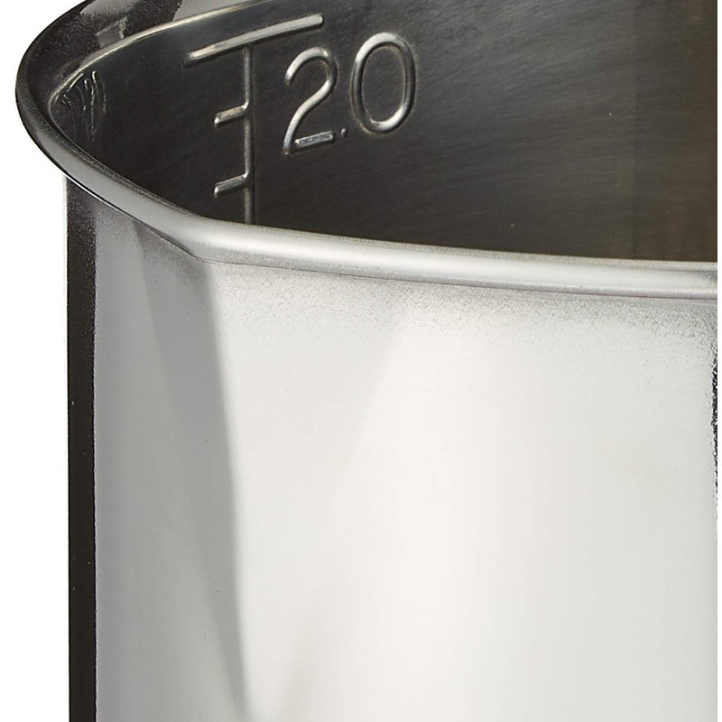 TRUSCO Stainless Steel Beaker with Spout 2.0l 135x145 tsh637 m
