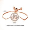 Philip Jones Rose Gold Plated Tree of Life Bracelet Created