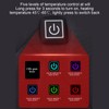 45‑65℃ Heated Vest 5 Gears Tempertature Control Intelligent Switch USB