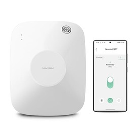 Airversa Smart Waterless Essential Oil Diffuser Scent Air Machine with 12A1V Power Adapter for Large Rooms Spaces Home and Commercial Use, Up to 2000 sq ft 400 mL Capacity Scent Diffuser, White ANA