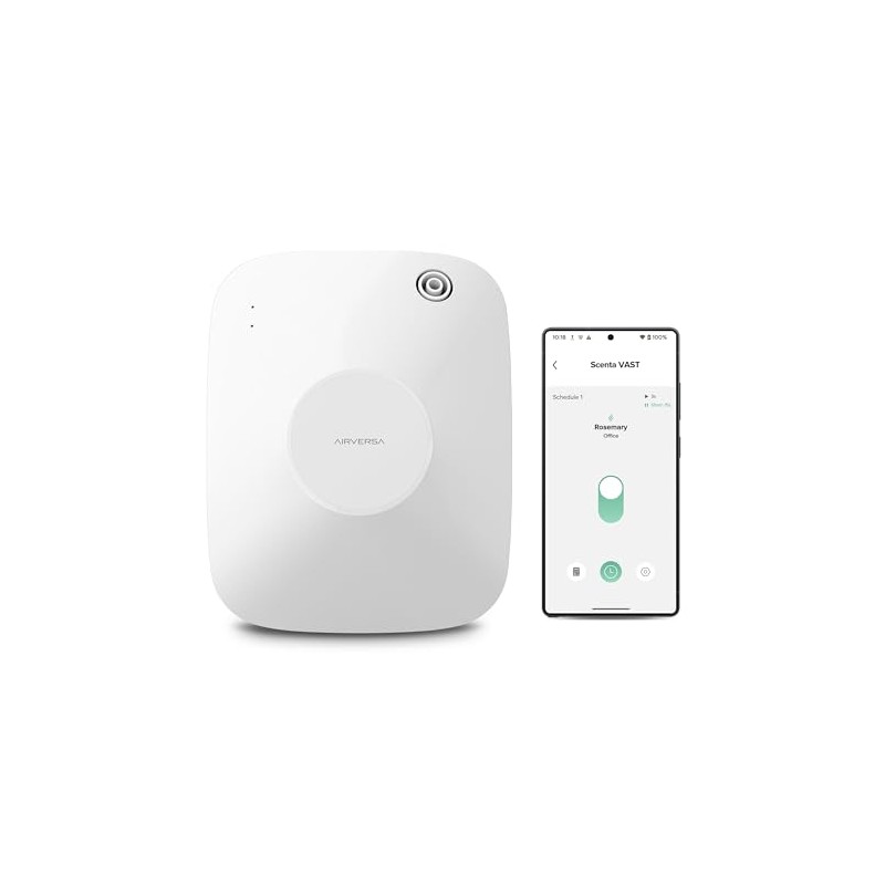Airversa Smart Waterless Essential Oil Diffuser Scent Air Machine with