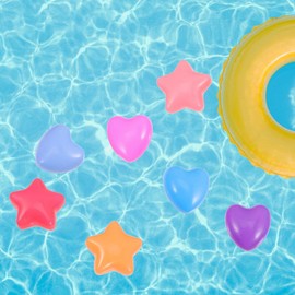 Star Pits Ball - Star Shape Balls Star Ocean Balls Star Shaped Pits Balls Star Heart Pits Balls Colorful Star Shaped Balls Creative Heart Shaped Balls for 15 years old