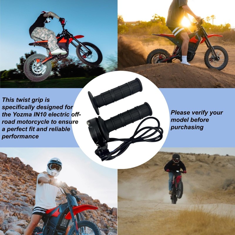 Full Twist Throttle for Yozma IN10 Electric Dirt Bike