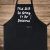 Xolixorium Men’s Funny Cooking Apron, BBQ Grilling Apron, 2 Pockets