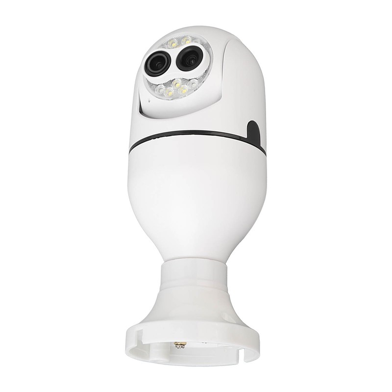 Dual Lens Camera 110 to 250V Sound and Light Alert