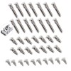 ArrErr 38 Pack Rachet Belt Pin Replacement Screw Side Rivet