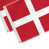 3×5 FT Danmark Flag,Large Danish National Decor,Denmark Double Side Digital