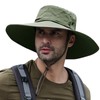 Sun Hat Wide Brim UV Protection Foldable Bucket Hat for