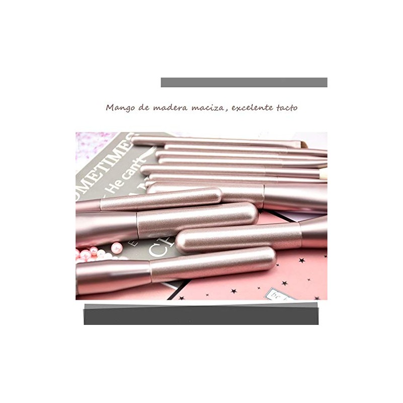 Brochas para Maquillaje FFlion Set Brochas para Maquillaje Profesional Pelo