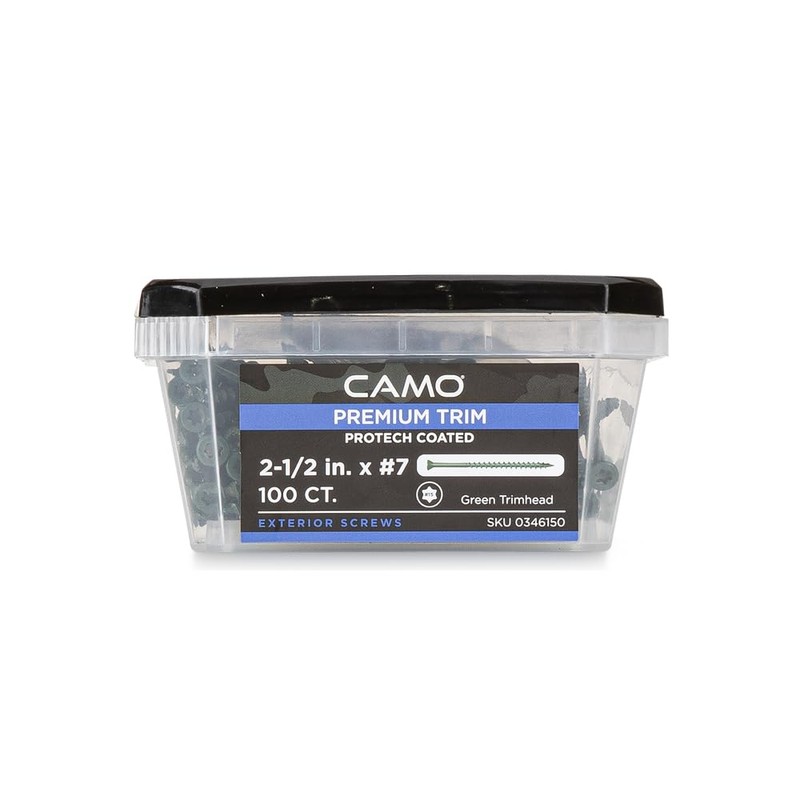 CAMO Premium Trim Screws 2-1/2" #7 ProTech (100 ct)