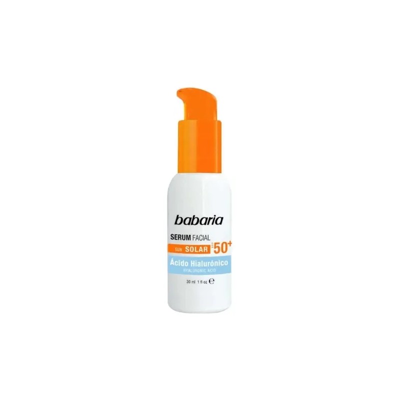 Babaria - Serum Facial Sun Solar Ácido Hialurónico Fps 50+