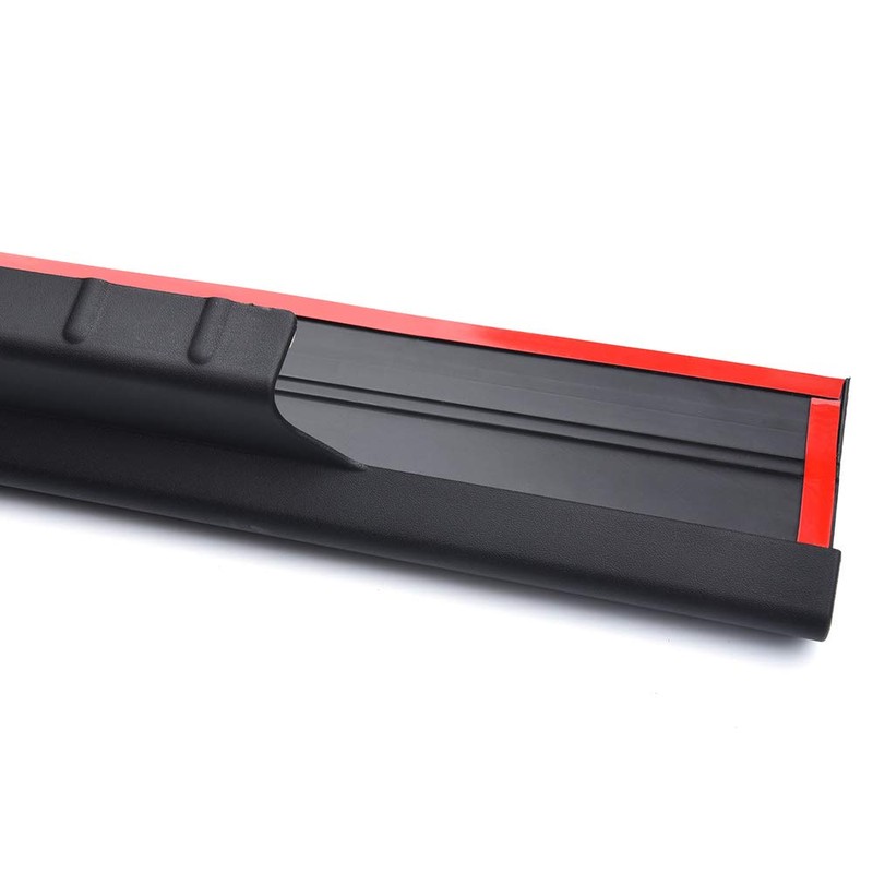 PIT66 Black Trail Armor Rocker Panel, Compatible with 1999-2006 Silverado/Sierra