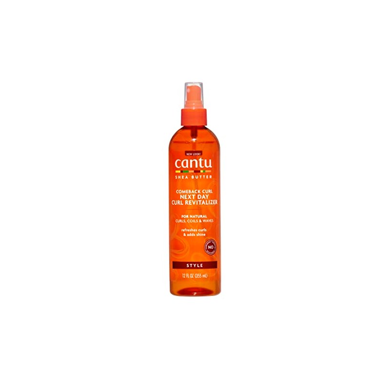 Cantu Comeback Next Day Curl Revitalizer, 12 Fluid Ounce