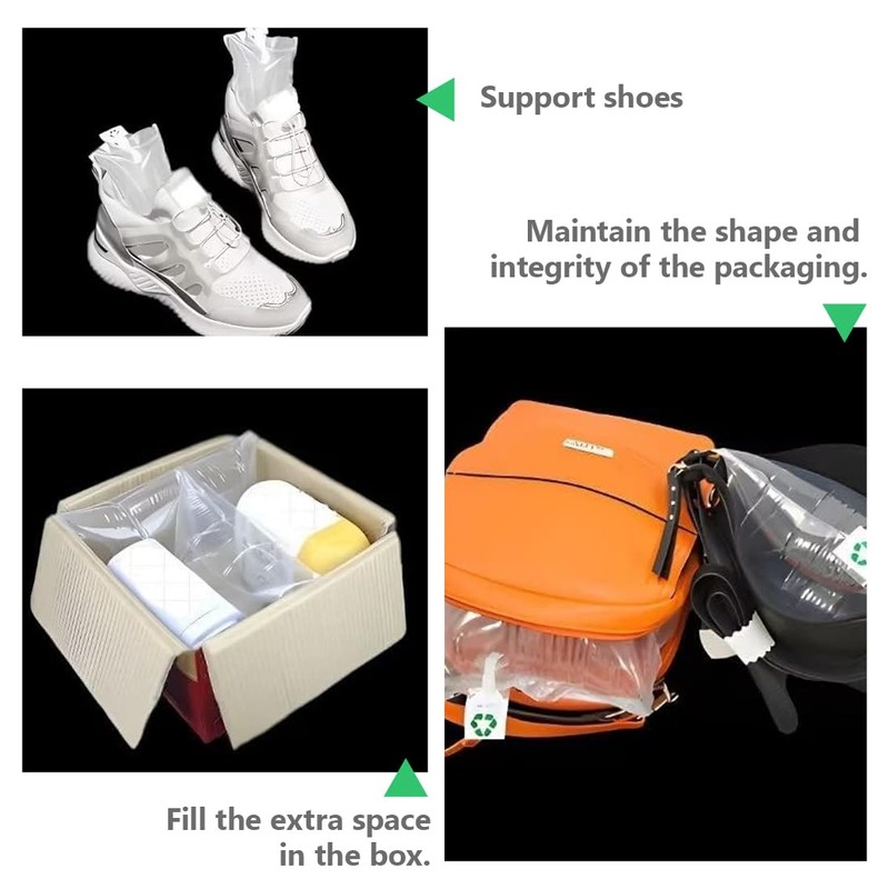 LONZIKP Pack of 100 Air Cushion Air Bags Packaging Material