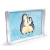 Mr. & Mrs. Panda Hugging Penguin Shake Frame - Gift,