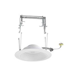 Juno Lighting Basic Series 6" Downlight Retrofit LED 3000K for Commercial Rough-in Sections, White