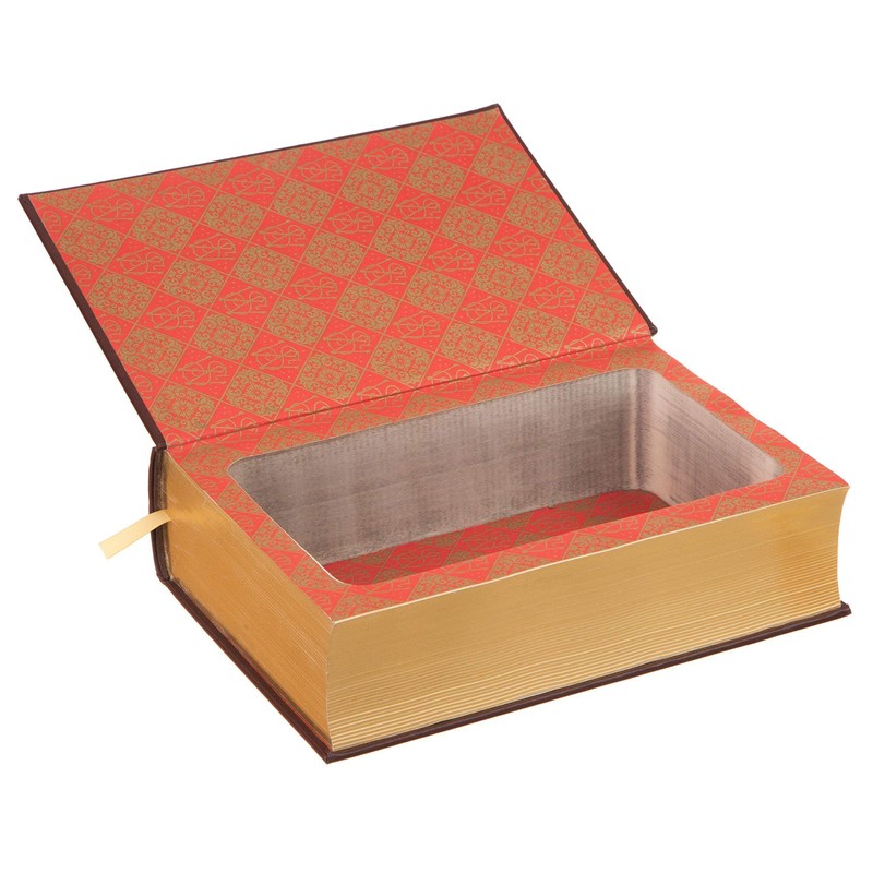 Shakespeare Book Safe - Leather-bound with Magnetic Closure