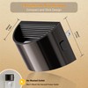 JandCase LED Night Lights Plug into Wall, 2 Pack Black